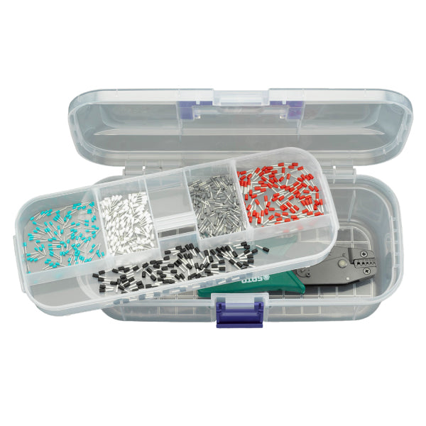 エスコ 絶縁フェルール端子セット EA538WB-102 ESCO