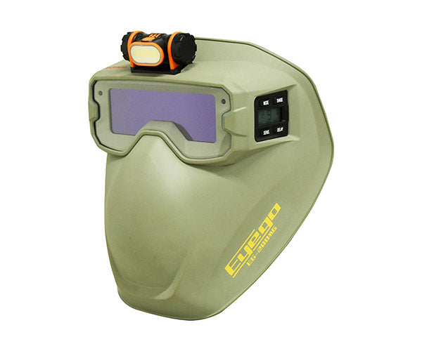 SUZUKID 液晶式自動遮光溶接ゴーグルマスク アイゴ EG-200MG モスグリーン ゴーグルのみ使用ができる 溶接面 スズキッド 溶接マスク