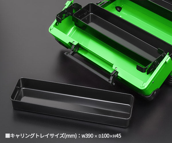 KTC 両開きメタルケース リーフグリーン EK-10ALG (2026SK限定色) 工具箱 ツールケース 京都機械工具 2026SK