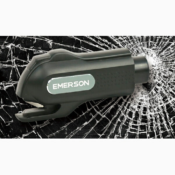 エマーソン 緊急脱出用ハンマー パンチショット EM-382 脱出ハンマー レスキューハンマー スマートキー並みの小型軽量ボディ