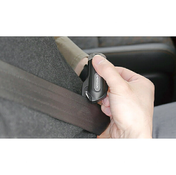 エマーソン 緊急脱出用ハンマー パンチショット EM-382 脱出ハンマー レスキューハンマー スマートキー並みの小型軽量ボディ