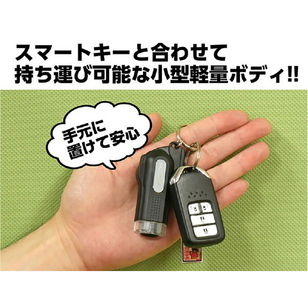 エマーソン 緊急脱出用ハンマー パンチショット EM-382 脱出ハンマー レスキューハンマー スマートキー並みの小型軽量ボディ