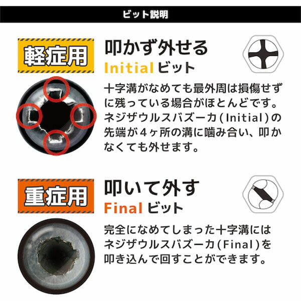 エンジニア ネジザウルスバズーカ4本セット (DBZ-22) (4989833014445) ENGINEER