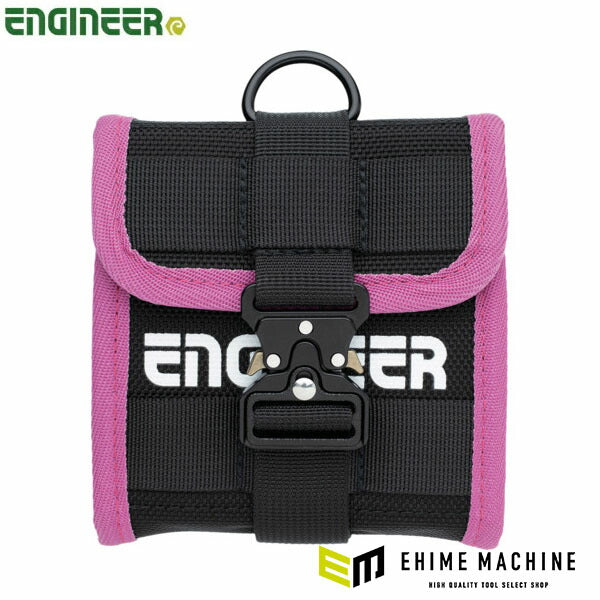 エンジニア ツールポーチ PINK&BLACK L120×W113×H40 (KSE-36P) (4989833070908) ENGINEER