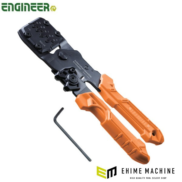 エンジニア 精密圧着ペンチ(ダイス交換式) (PAD-13) (4989833035341) ENGINEER