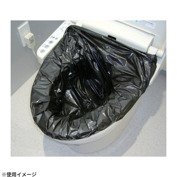 橋本クロス 防災備蓄用トイレセット50 ETS50 吸水ポリマーシート 不織布ティッシュ付 日本製 (ETS50)(4582171753580)