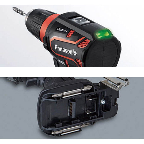 Panasonic EZ1DD1X-R ドリルドライバー 本体のみ (赤) パナソニック