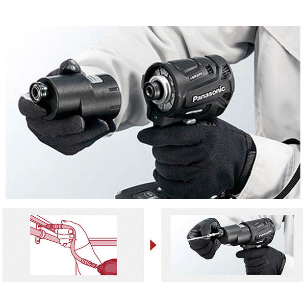 Panasonic EZ1PD1J14D-Y 14.4V5Ah インパクトドライバー (黄) パナソニック