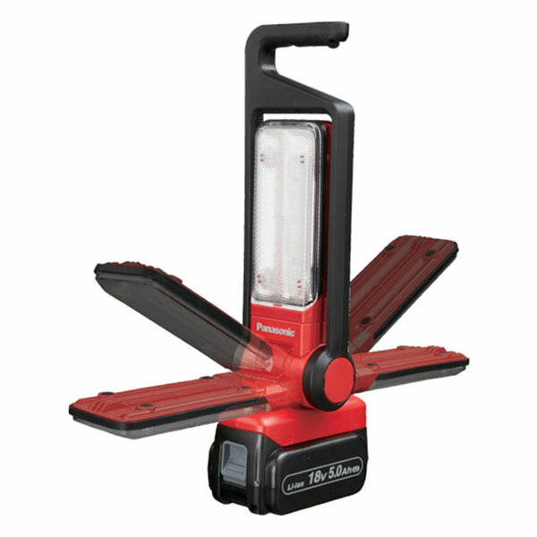 パナソニック 工事用充電LEDマルチ投光器(赤) EZ37C3-R(4549980012888) Panasonic