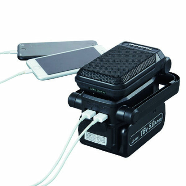 パナソニック 工事用充電ワイヤレススピーカー(黒)本体(EZ37C5-B)(4549980296622) Panasonic