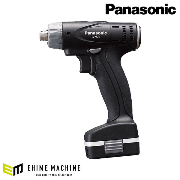 Panasonic EZ7420LA2S-B リチウム充電 ドリルドライバー (黒) パナソニック