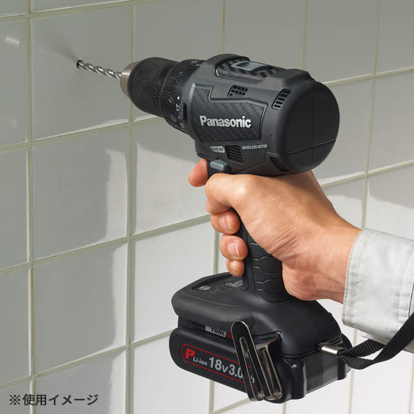 Panasonic EZ79A2LJ2F-B 14.4V 充電 振動ドリルドライバー (黒) パナソニック