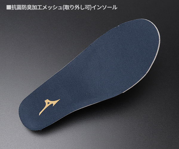 ミズノ 安全靴 オールマイティ F1GA220527 強靭ハイカット ALMIGHTY SSII 21H ブルー×ホワイト×オレンジ MIZUNO ワーキングシューズ 作業靴 スニーカー