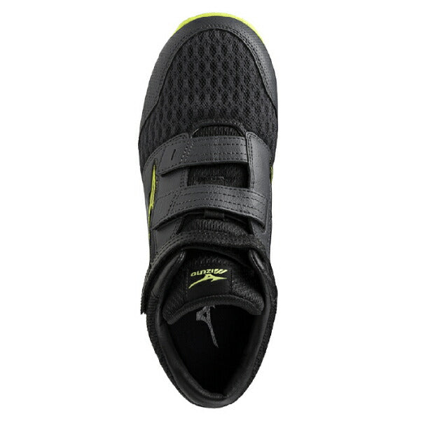 ミズノ F1GA2409 オールマイティ VH21H 通気の新常識 ムレにくいハイカット メッシュ素材 通気孔ソール ワーキング 安全靴 MIZUNO おしゃれ かっこいい 作業靴 スニーカー