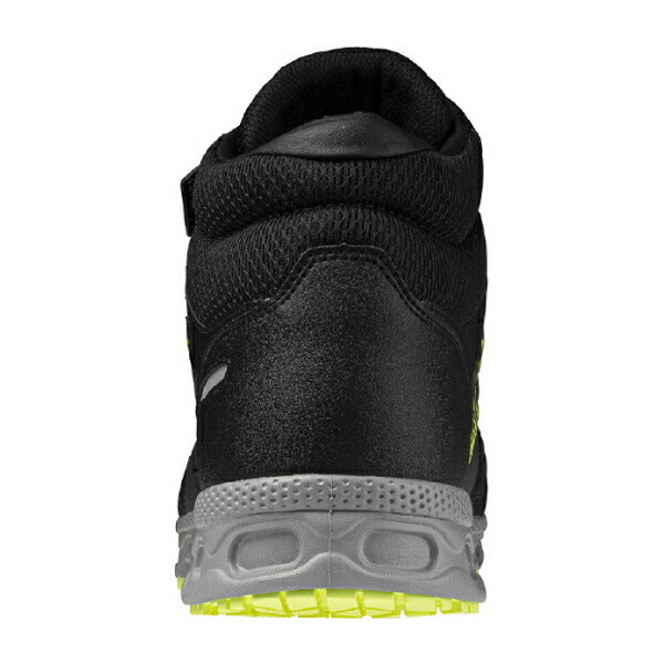 ミズノ F1GA2409 オールマイティ VH21H 通気の新常識 ムレにくいハイカット メッシュ素材 通気孔ソール ワーキング 安全靴 MIZUNO おしゃれ かっこいい 作業靴 スニーカー