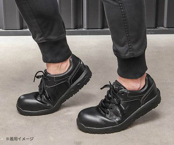 ミズノ 安全靴 F1GE235109 ブラック プライムフィットNG11L 紐タイプ MIZUNO ISO規格保護靴 作業靴