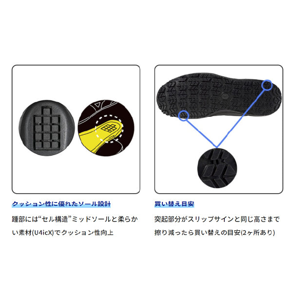ミズノ 安全靴 NG 11H F1GE2452 プライムフィット ハイカットタイプ 09 ブラック 紐タイプ 国際規格(EN ISO 20346規格)ワークシューズ 保護靴