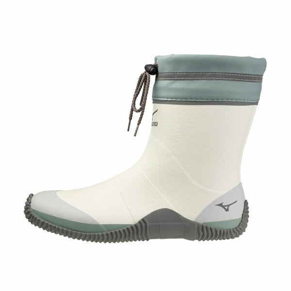 ミズノ ハーフ丈ワークブーツ ジャスタフィットII NH アイスグレー (F1GG250101) 23.0~28.0cm 軽量ショート長靴 JUSTAFIT II NH MIZUNO