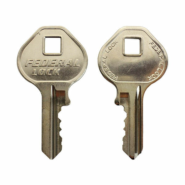 【9月の特価品】日本正規品 フェデラル 南京錠 20mm(同一KEY)ブルー (F20E-B-KA202-P)(4545301101781) FEDERAL