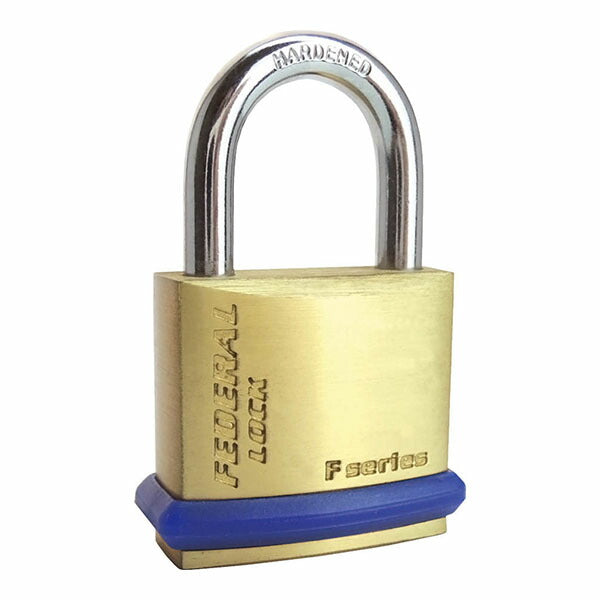 日本正規品 フェデラル 南京錠 PEリング付 30mm (F30-P)(4545301101736) FEDERAL