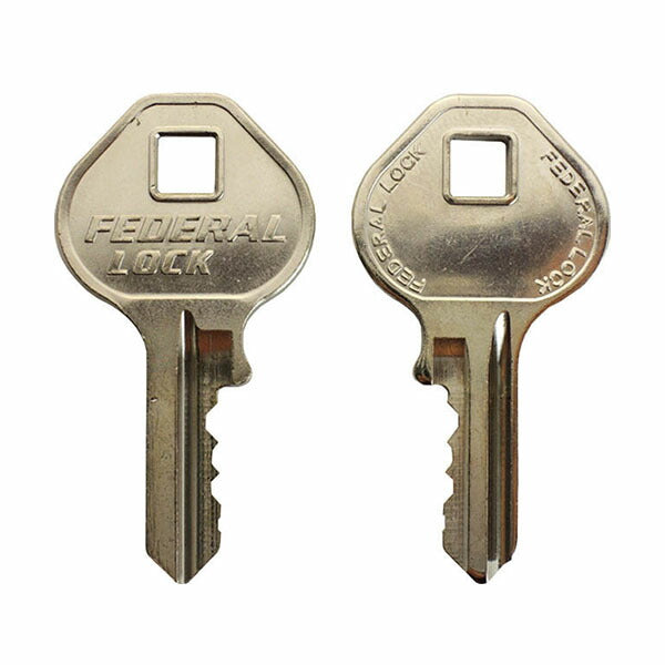 日本正規品 フェデラル 南京錠 50mm (同一KEY) (F50WOB-KA501-P)(4545301101880) FEDERAL