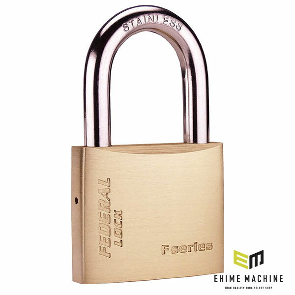 日本正規品 フェデラル 南京錠 50mm (同一KEY) (F50WOB-KA501)(0767515700107) FEDERAL