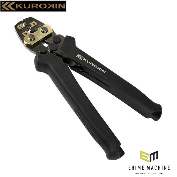 フジ矢 圧着工具(リングスリーブ用・黒金) (FC-27-BG)(4952520008126) FUJIYA 工具