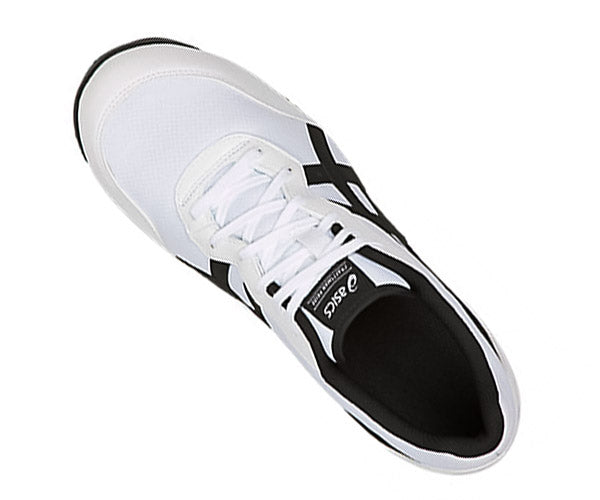 アシックス 安全靴 ウィンジョブ CP201 ホワイト×ブラック ASICS おしゃれ かっこいい 作業靴 スニーカー