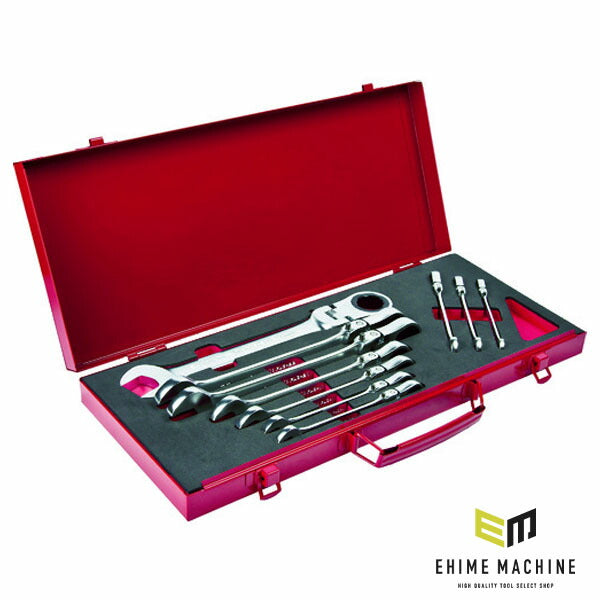 プロオート FLG-10S 10本組 フレックスロックギアレンチセット (4989530609166) Pro-Auto