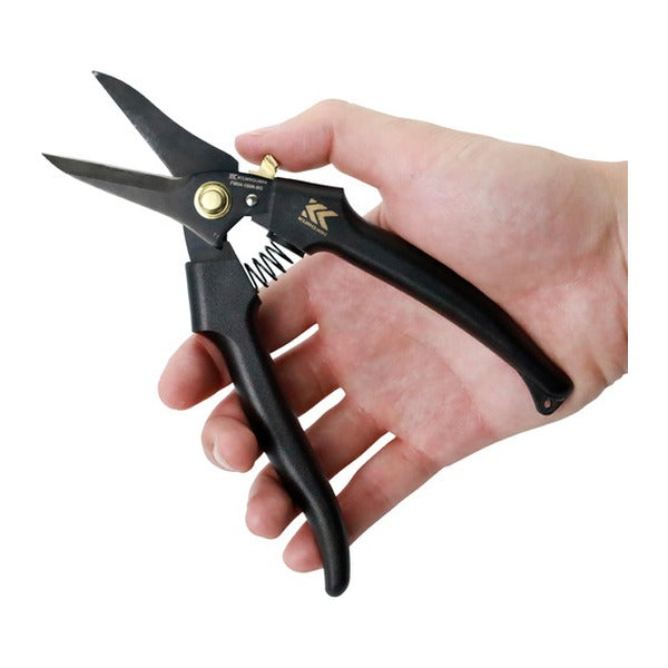 フジ矢 電工ストレートバサミロック付き(黒金) (FM04-180NL-BG)(4952520002278) FUJIYA 工具