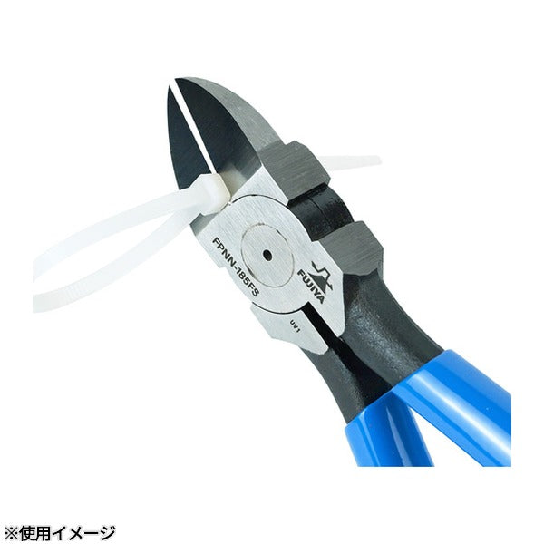 フジ矢 プラスチックニッパー ストレート刃 125MM (FPNN-125FS)(4952520009017) FUJIYA 工具