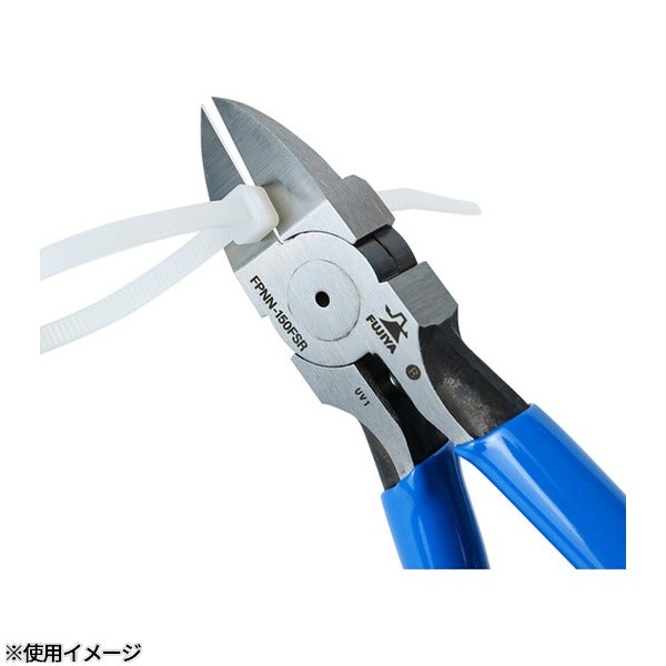 フジ矢 プラスチックニッパー ストレート刃・右利き用 (FPNN-150FSR)(4952520008966) FUJIYA 工具