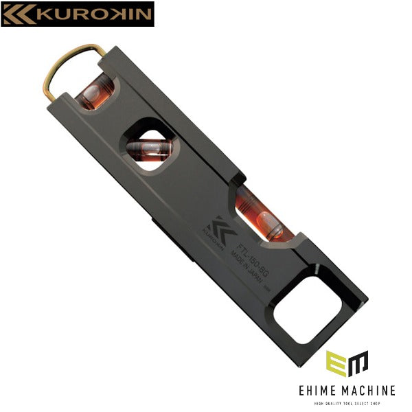 フジ矢 アルミ水平器(黒金) (FTL-150-BG)(4952520406984) FUJIYA 工具