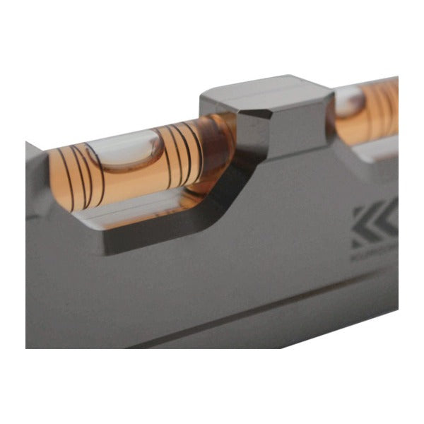 フジ矢 アルミ水平器(黒金) (FTL-200-BG)(4952520406991) FUJIYA 工具