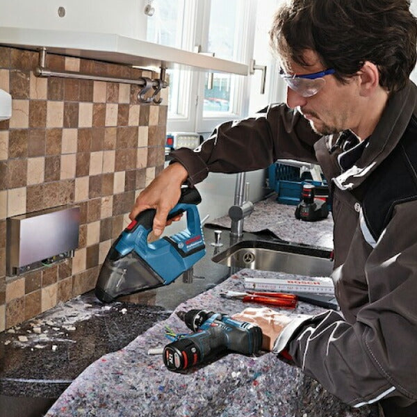 日本正規品 ボッシュ 10.8Vコードレスクリーナー+バッテリー充電器セット GAS10.8V-LIHSET 充電式掃除機 本体+3.0Ahバッテリー+充電器