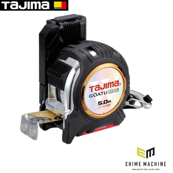 タジマ コンベックス 剛厚G 25mm幅5.0m 左セフダブルマグ (GASFGLWM2550L)(4975364125934) TAJIMA TJMデザイン