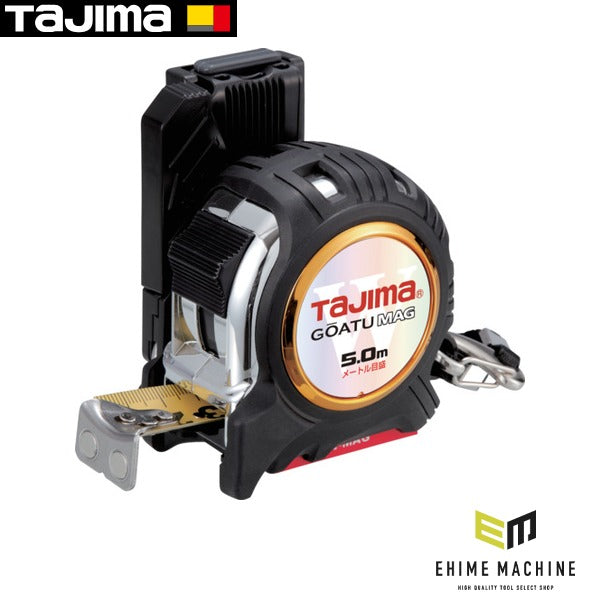 タジマ コンベックス 剛厚G 25mm幅5.0m 左セフダブルマグ右基点目盛 (GASFGLWM2550LR)(4975364125941) TAJIMA TJMデザイン
