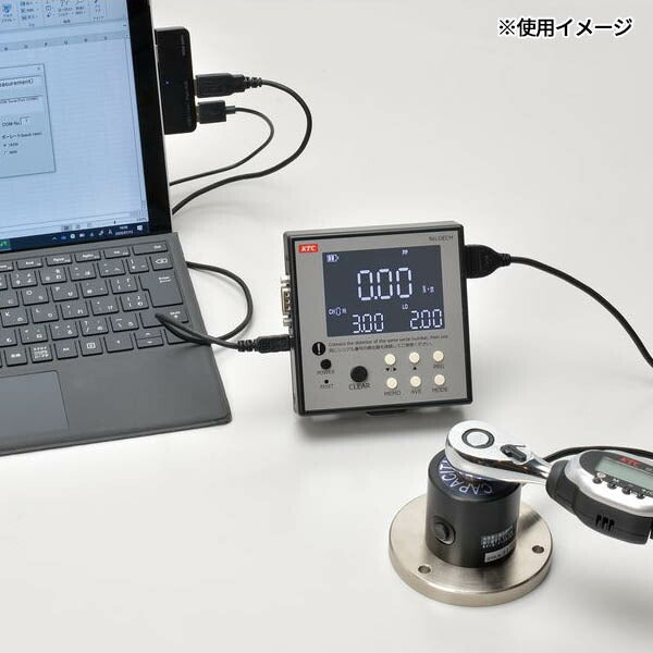 KTC (19.0SQ)デジタルトルクチェッカー500N・m (GECH500-06)(4989433772424) 京都機械工具