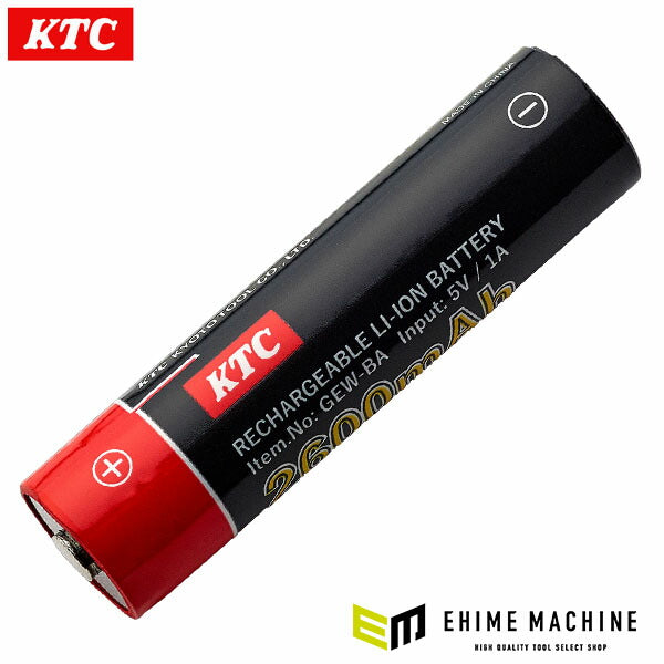 KTC デジラチェ/メモルク用バッテリー (GEW-BA)(4989433777061) 京都機械工具