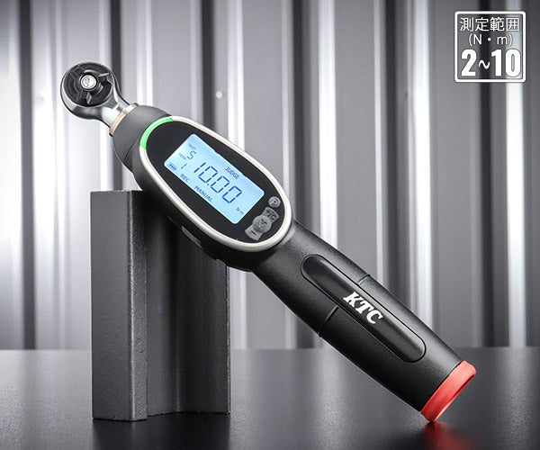 KTC 6.3sq.デジラチェ GEW010-R2 2~10N・m 新機能搭載 NEWモデル 1/4 デジタルトルクレンチ トルク管理