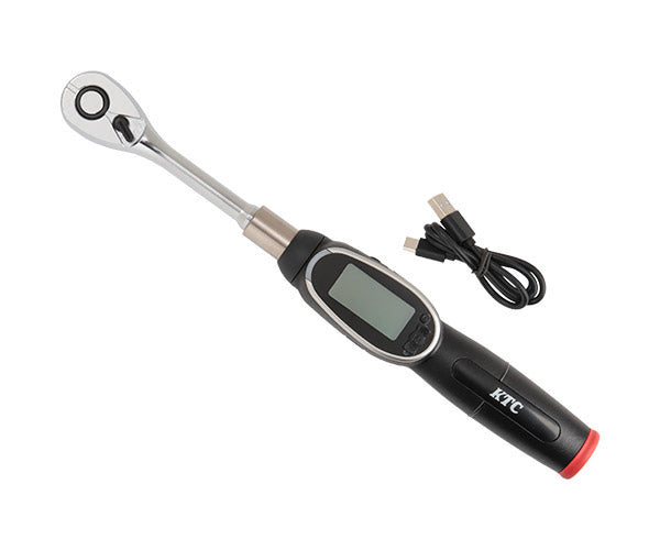 KTC 9.5sq.デジラチェ GEW100-R3 20〜100N・m 新機能搭載 NEWモデル 3/8 デジタルトルクレンチ トルク管理