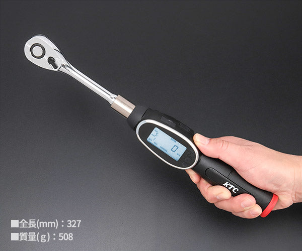 KTC 9.5sq.デジラチェ GEW100-R3 20〜100N・m 新機能搭載 NEWモデル 3/8 デジタルトルクレンチ トルク管理