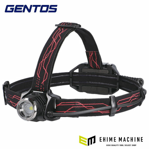 ジェントス Gシリーズ ハイブリッド式LEDヘッドライト 201RG (GH-201RG)(4950654052916) GENTOS 充電式&電池式