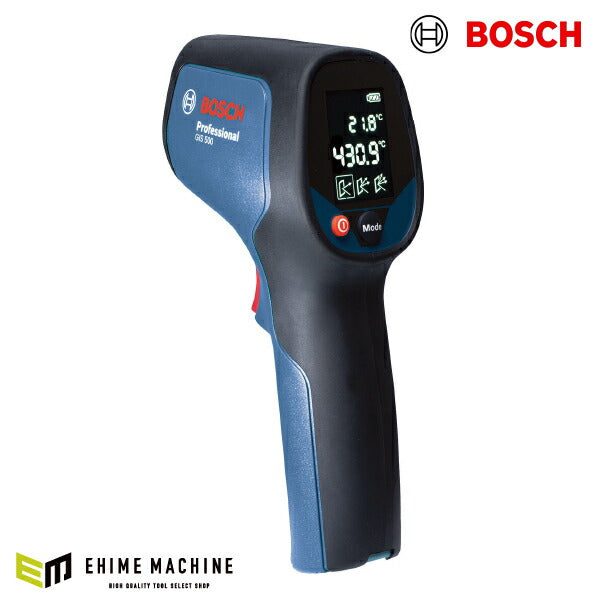 日本正規品 BOSCH GIS500 放射温度計 ボッシュ 非接触温度計 保護ケース、テスト電池 単3形×2本付
