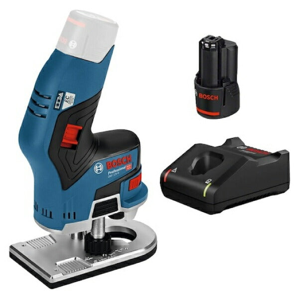 日本正規品 ボッシュ 10.8Vコードレストリマー+バッテリー充電器セット GKF10.8V-8HSET 充電式トリマー 本体+3.0Ahバッテリー+充電器