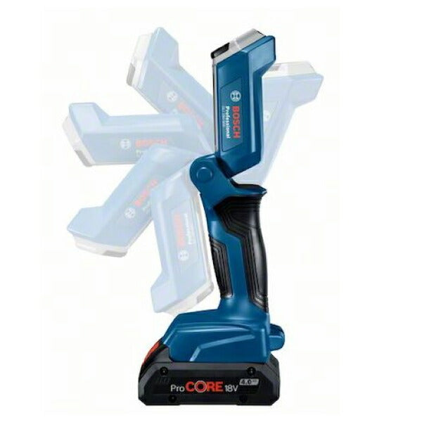 日本正規品 ボッシュ 18VコードレスライトLED+バッテリー充電器セット GLI18V-300SET 充電式LEDライト 本体+5.0Ahバッテリー+充電器