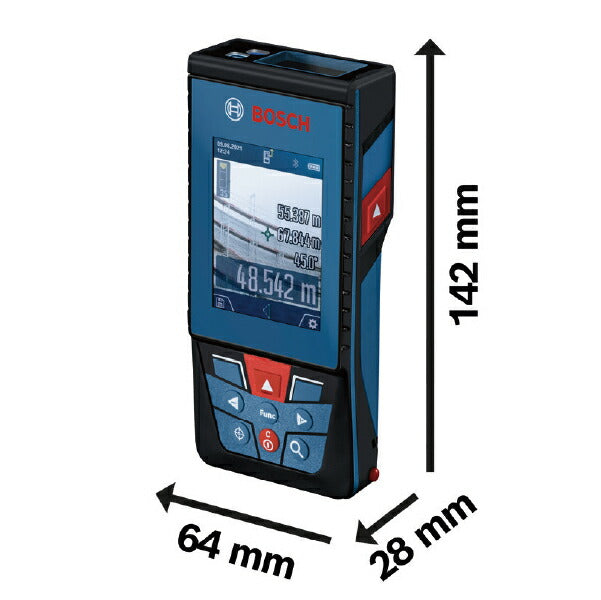 日本正規品 BOSCH GLM100-25C レーザー距離計 ボッシュ 屋外で使用できるプロ用レーザー距離計 1.5V LR6バッテリーX3、保護バッグ、製品証明書付