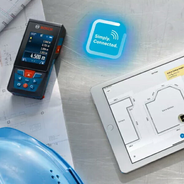 日本正規品 BOSCH GLM150-27C レーザー距離計 ボッシュ 最大150m 屋外で使用できる丈夫なレーザー距離計 マイクロUSBケーブル、キャリングストラップ、保護バッグ付