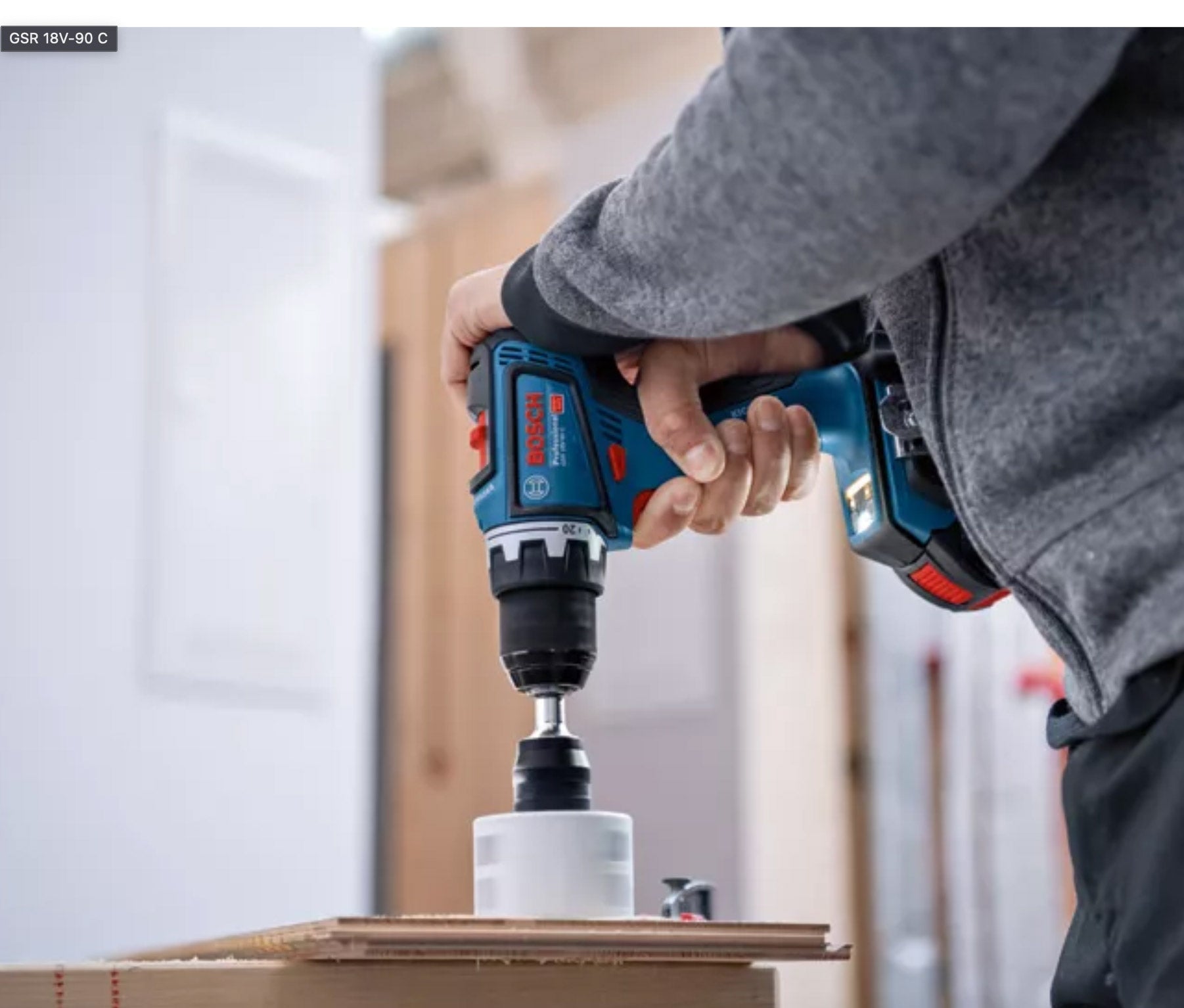 日本正規品 BOSCH GSR18V-90CH コードレスドライバードリル (本体のみ) ボッシュ