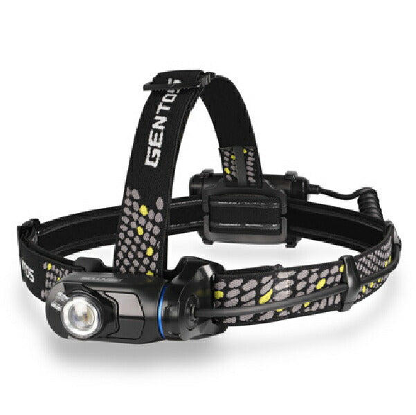 GENTOS ヘッドライト GT-702D ジェントス LEDライト 530ルーメン スポット ワイドビーム切替 電池 耐塵・耐水(IP66準拠)&2m落下耐久